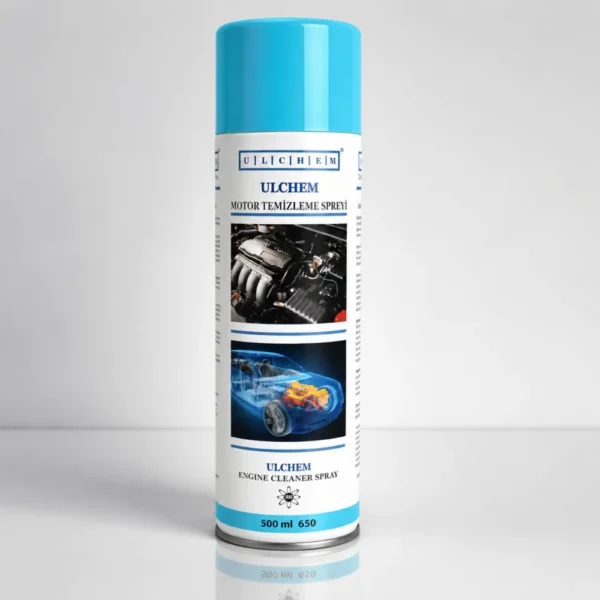 ULCHEM Motor Temizleyici Sprey 500 ml – Yağ ve Kir Çözücü Güçlü Formül