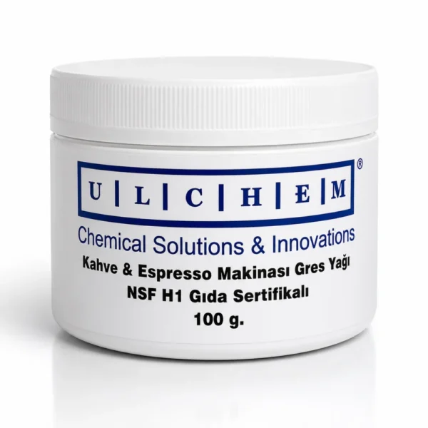 ULCHEM Kahve & Espresso Makinesi Gres Yağı 100 gr – NSF H1 Gıda Uyumlu Silikon Gres